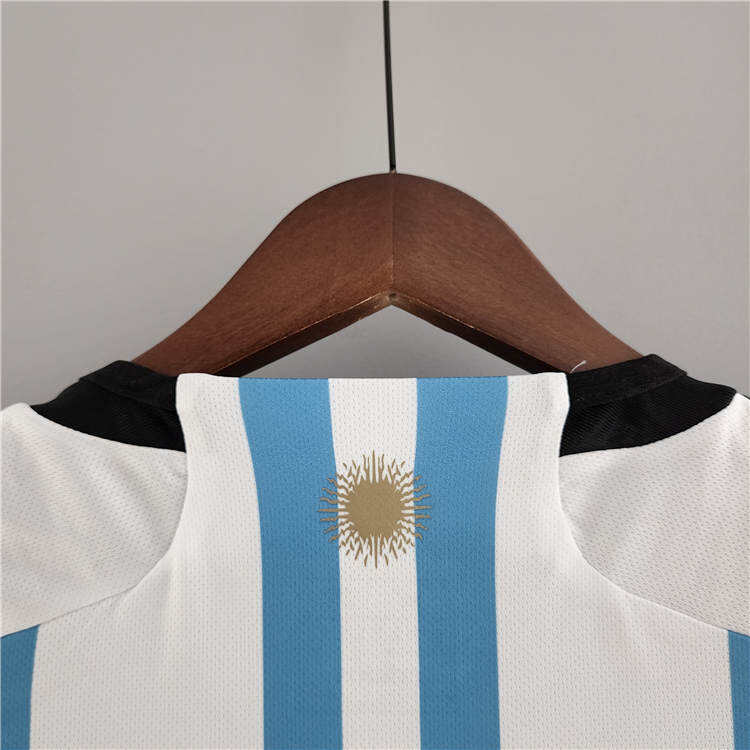 Argentina World Cup 2022 Home White Soccer Jersey Football Shirt -