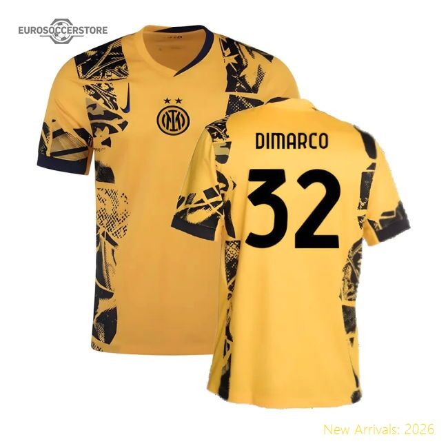 Premium Third Inter Milan Dimarco Jersey 2024-2025 Lightweight