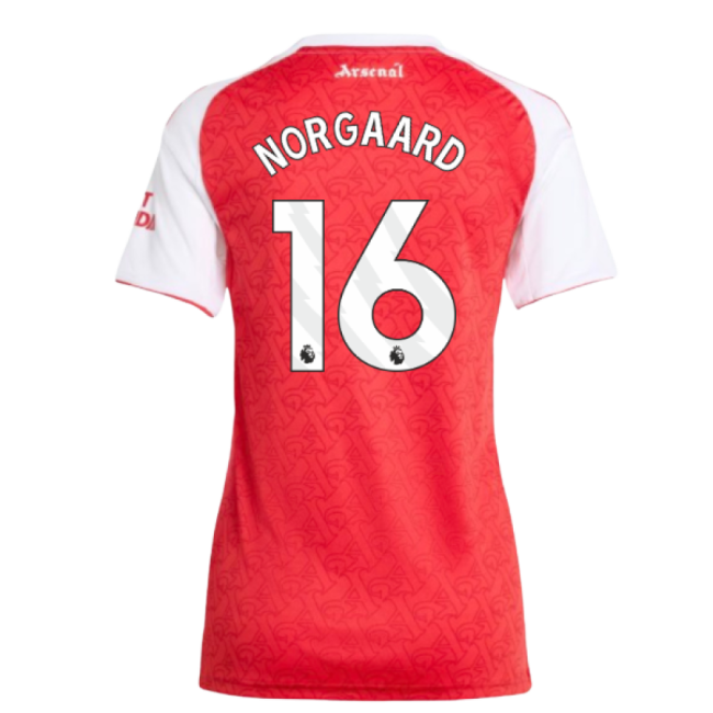 2025-20 Arsenal Home Football Kit Norgaard #16 L M Women S