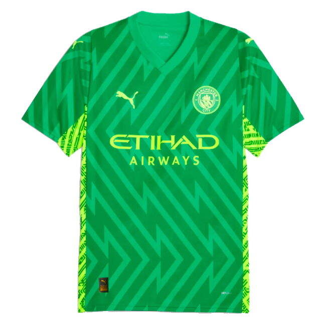 Man City Goalkeeper official style Home Shirt 2023-2024 (Unisex