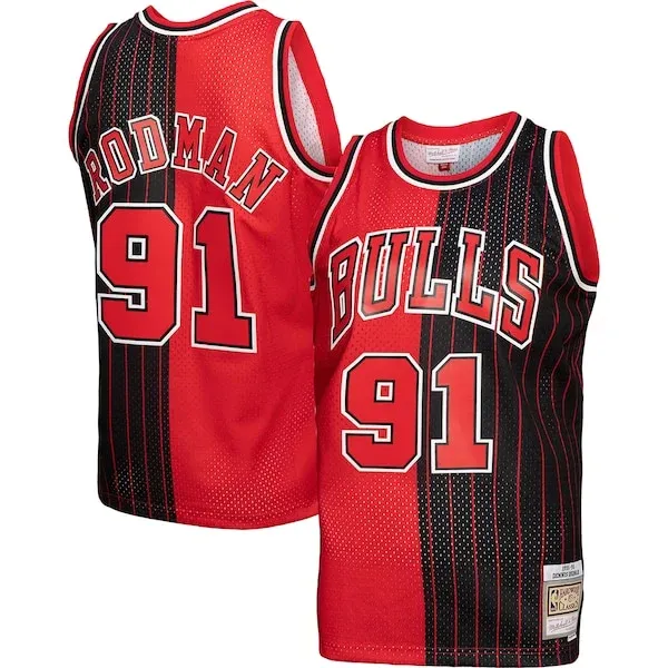 Dennis Rodman CHI Swingman Jersey - authentic team-jersey - Red