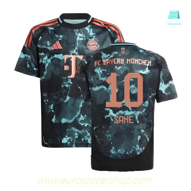 Bayern Munich 2024-2025 Away Shirt (7-8y) Sane #10 (Excellent)