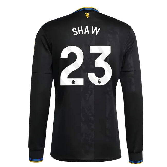 Women's 2025-2026 Man Utd Long Sleeve Third Shirt (Shaw 23)