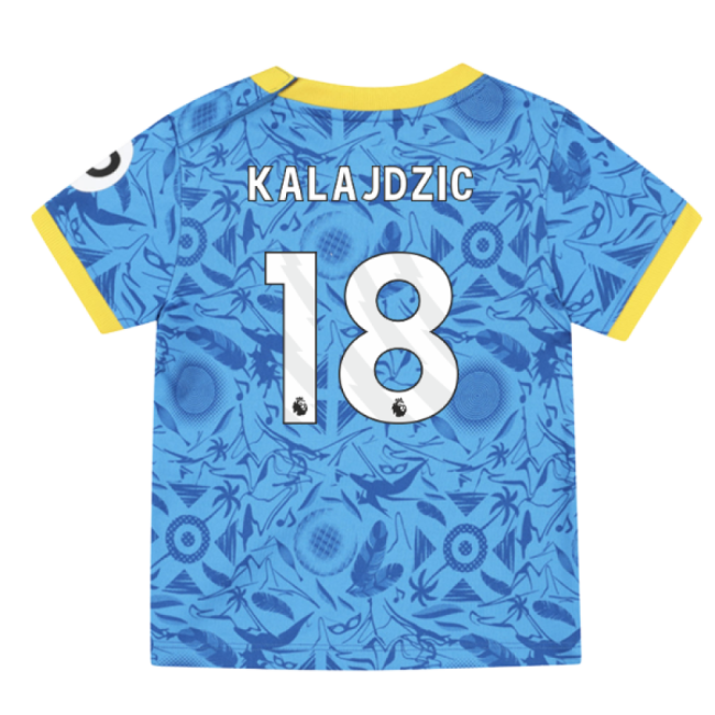 Quick-Dry 2025-2026 Wolves Third Trendy Discounted Kalajdzic 18 A#227