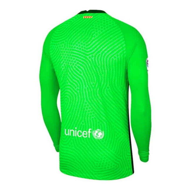 2020-2021 Barcelona Home Goalkeeper Shirt (Green) - Supporter Essen...