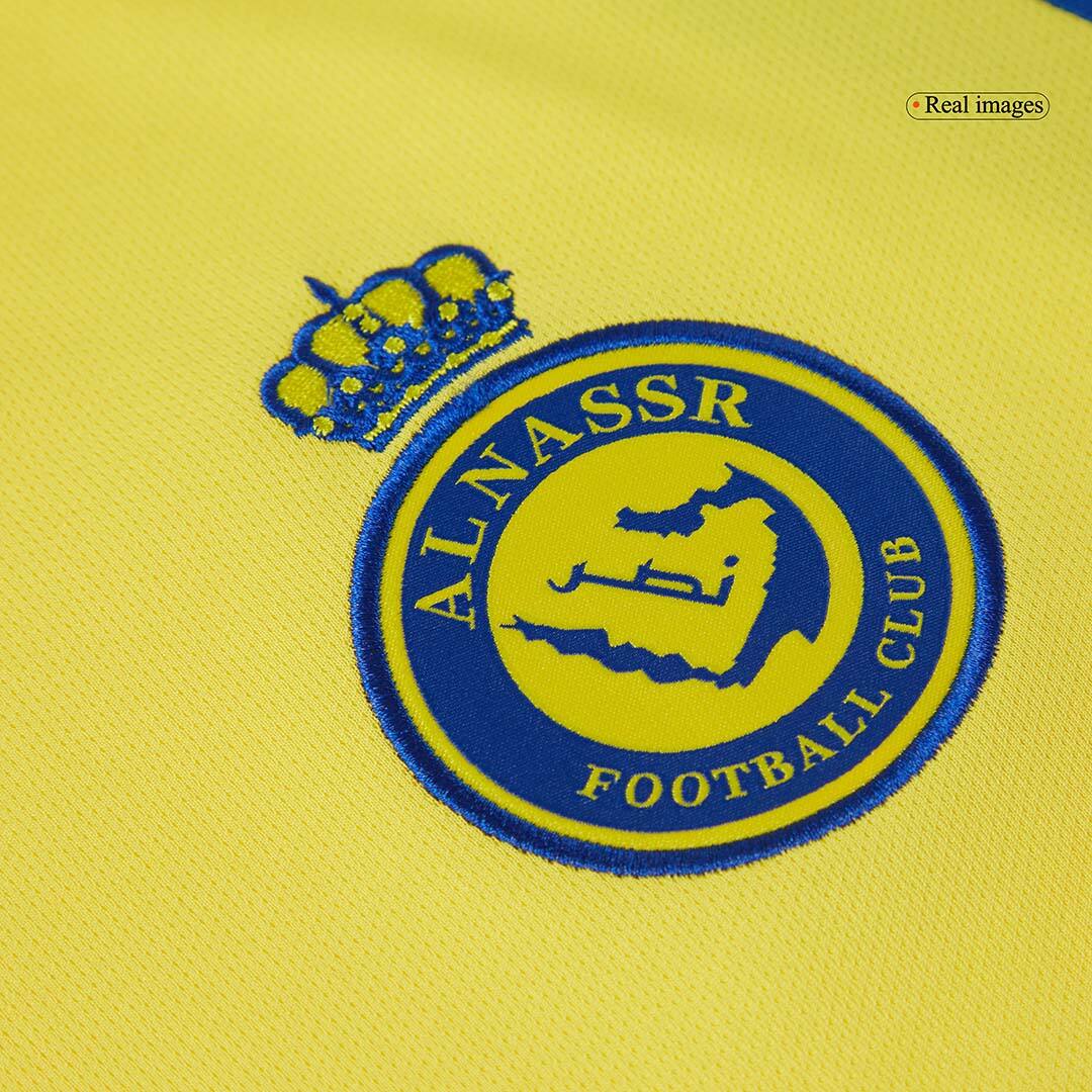 Al Nassr Home  Soccer Jersey Kit(Jersey+Shorts) 2024/25 Authentic Kit