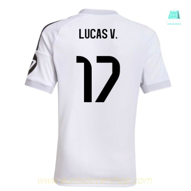 2025-2026 Real Madrid Home Shirt (Kids) (Lucas V. 17)