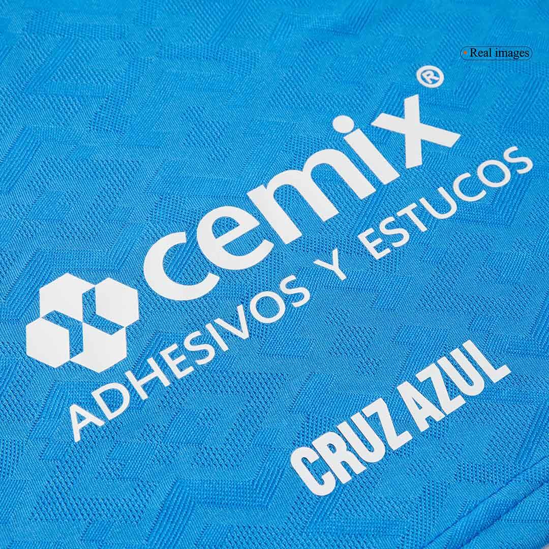 Kid's Cruz Azul Home Soccer Jersey Kit(Jersey+Shorts) 2024/25Authentic