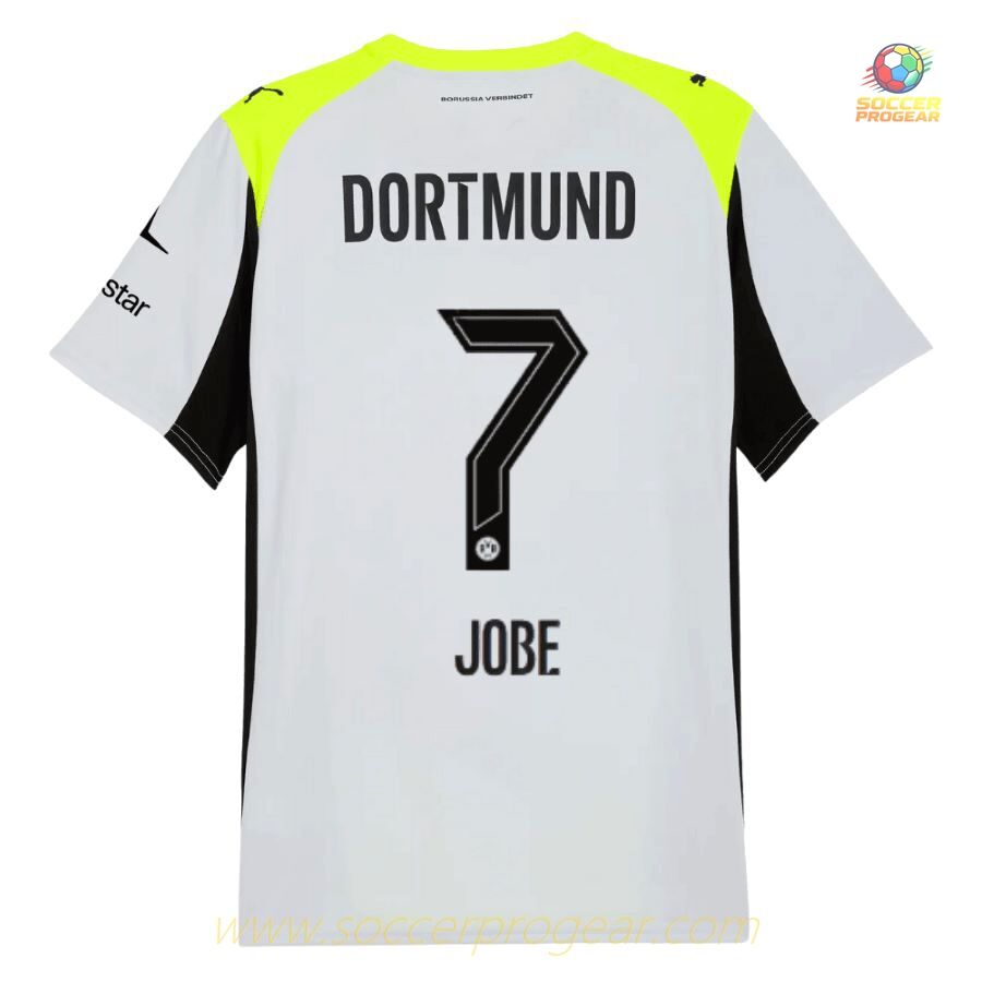 Football Jersey Football Jersey Set Youth BVB Dortmund Away 2025/26 Collection Jobe