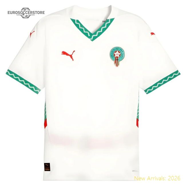 Morocco 20242025 Away Pro Shirt Sadults Lightweight Lightweight