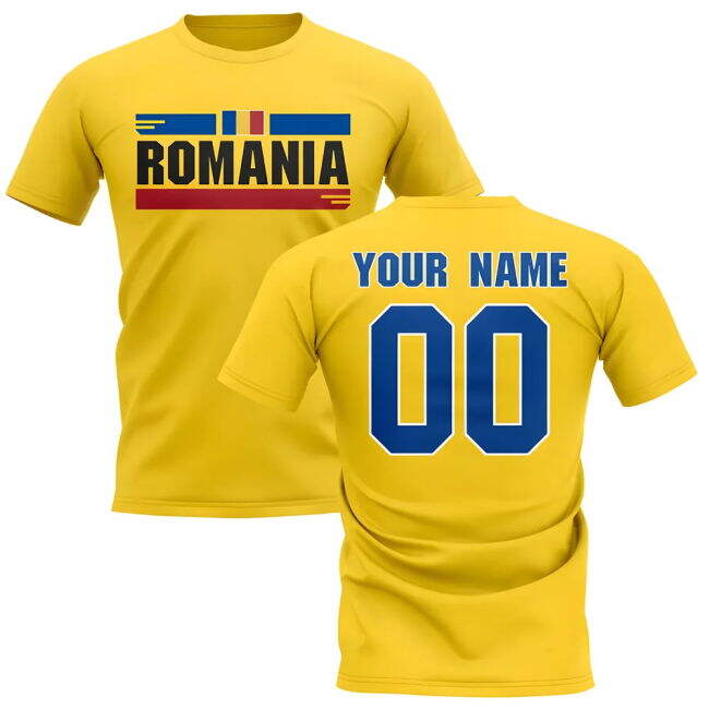 2025-2026 Romania Soccer Team Home Shirt