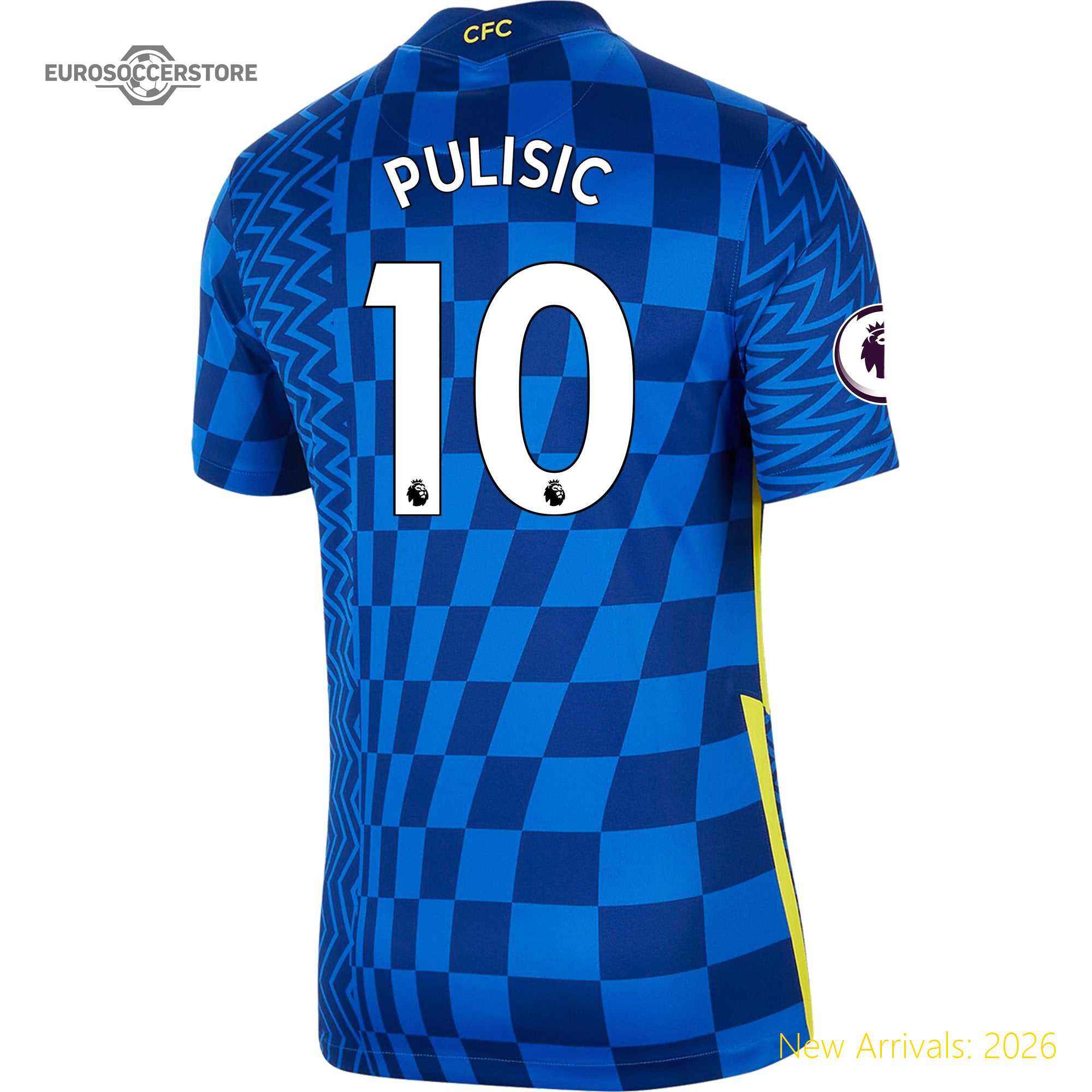 Adult Che Replica Christian Pulisic Durable Home Jersey 2021