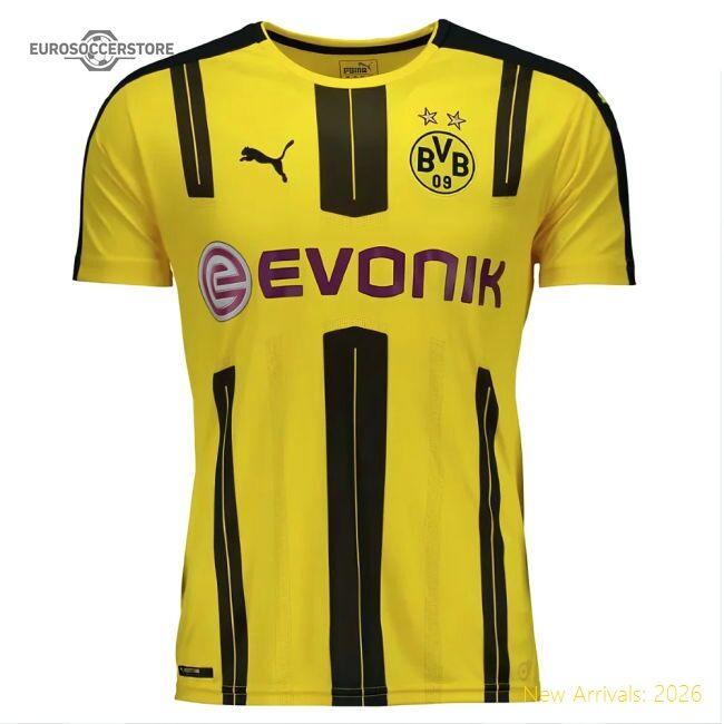 Borussia Dortmund 2016-17 Home Kit (s) (excellent) - Fantastic Value