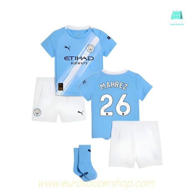 2025-2026 Man City Home Baby Kit (Mahrez 26)