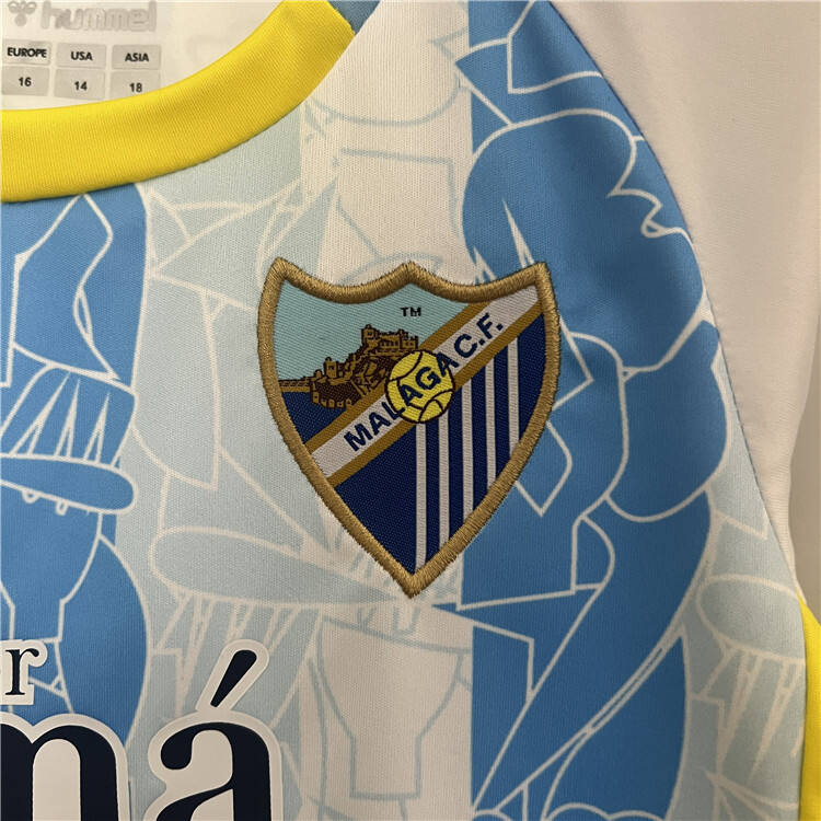 KidsYouth Malaga 2425 Home Kit ShirtShort - Official Replica 21167