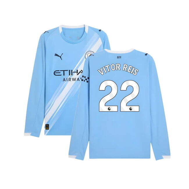 Man City Soccer Jerseys 2025-2026 Home Jersey - Adult #12