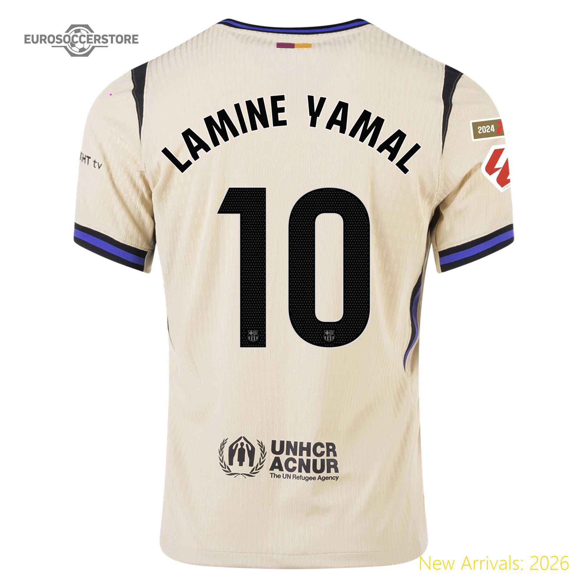Men Bar Lamine Yamal Barcelona Away Away High-quality Jersey 2023