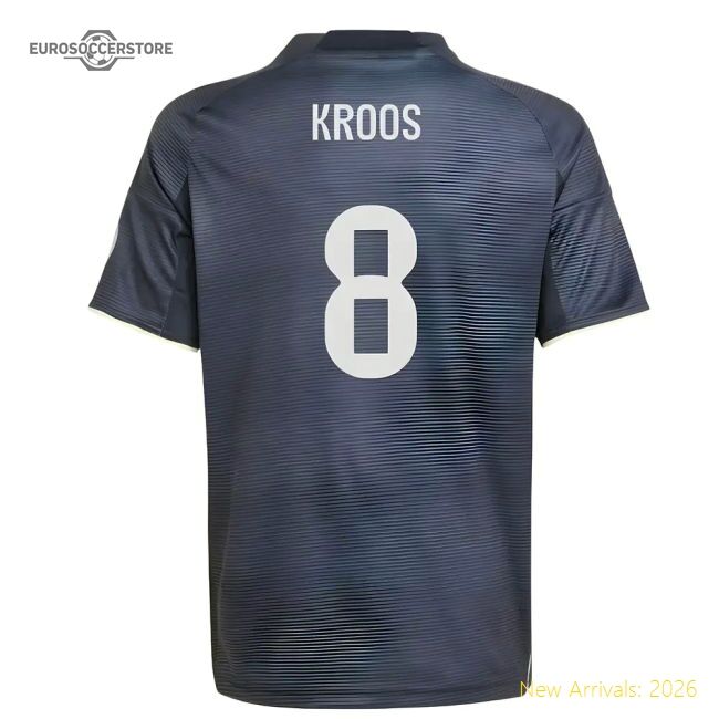 Real Madrid Kroos Premium Away Jersey Spanish League Advanced Textile