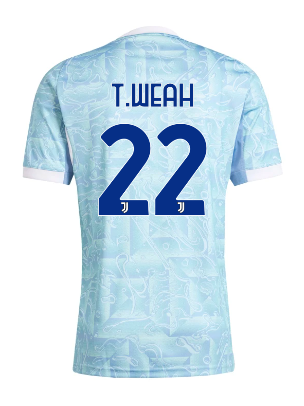 Away Jersey of Juventus for T. WEAH 22 in the 25-26 Season