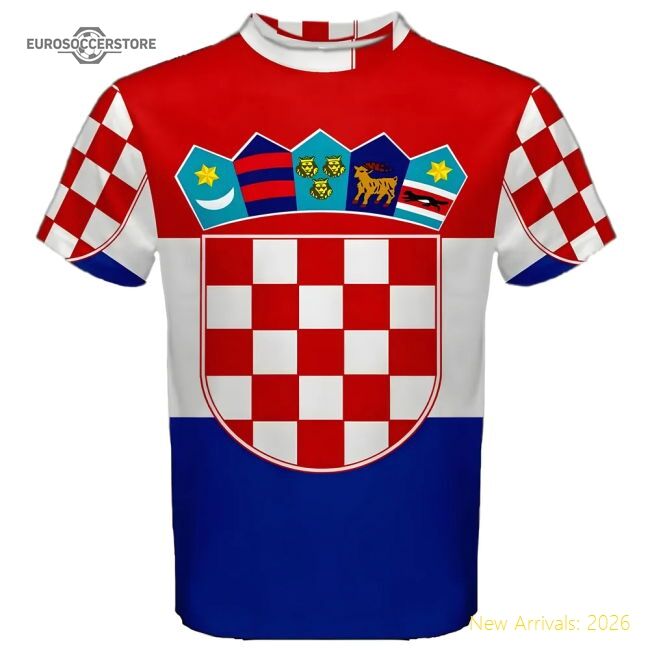 Croatia 2024-2025 High-performance Regular Jersey - Retro