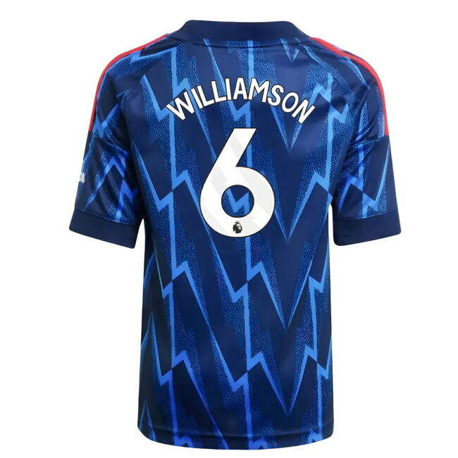 2025-2026 Arsenal Away Mini Kit (Williamson 6) (Collector's Item)