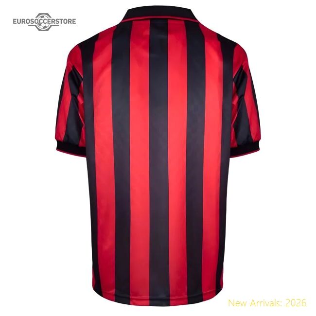 Pro-level Home Ac Milan Jersey 2023-2024 Breathable Moisture-wicking