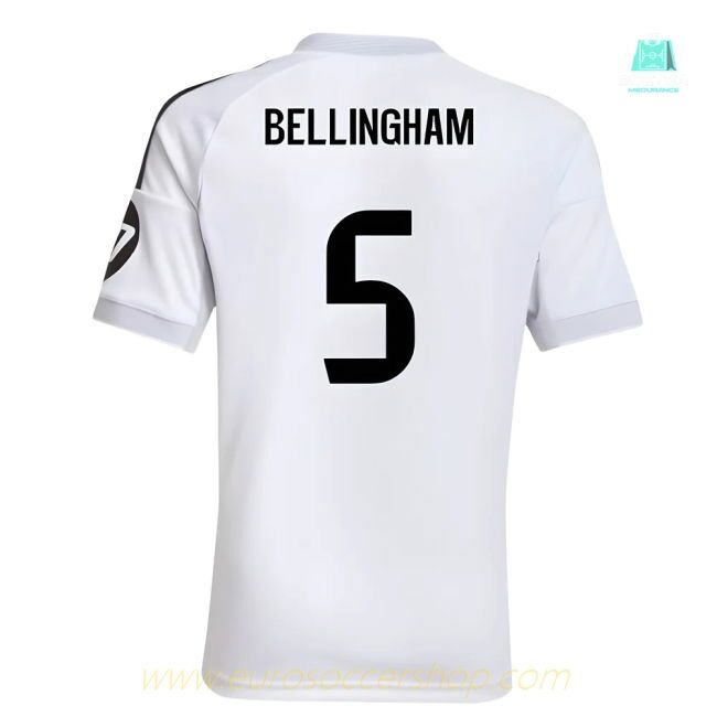 2025-2026 Real Madrid Home Shirt (Kids) (Bellingham 5)