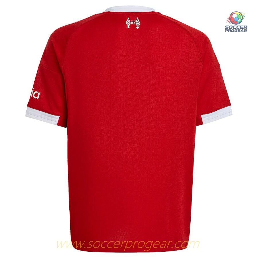 Liverpool Home Youth Team Jersey 2025-2026 Season