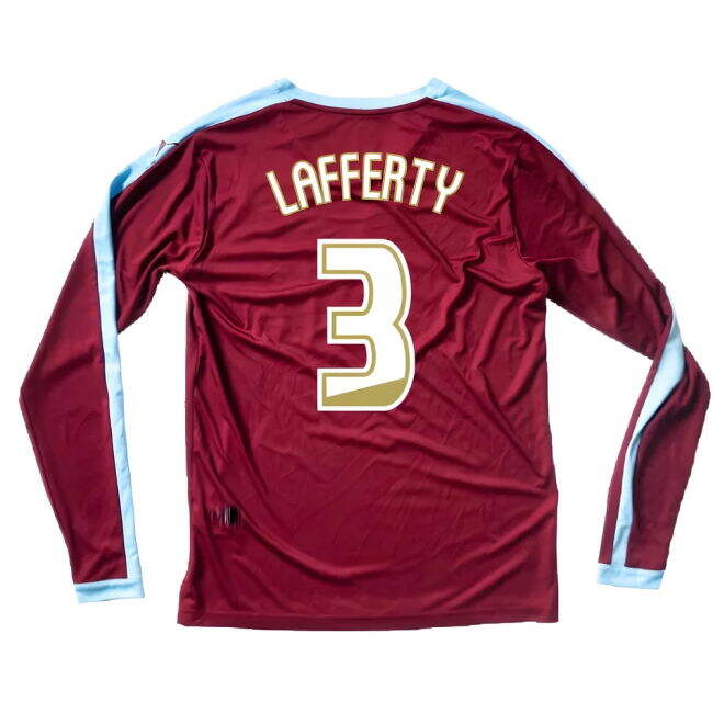 Match Quality Supporter Burnley Long Sleeve Home Shirt Excellent S...
