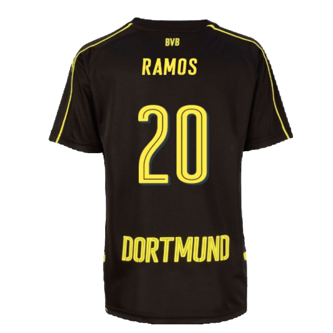 2016-17 Borussia Dortmund Away Shirt ((Mint) (Mint) Quick Dry