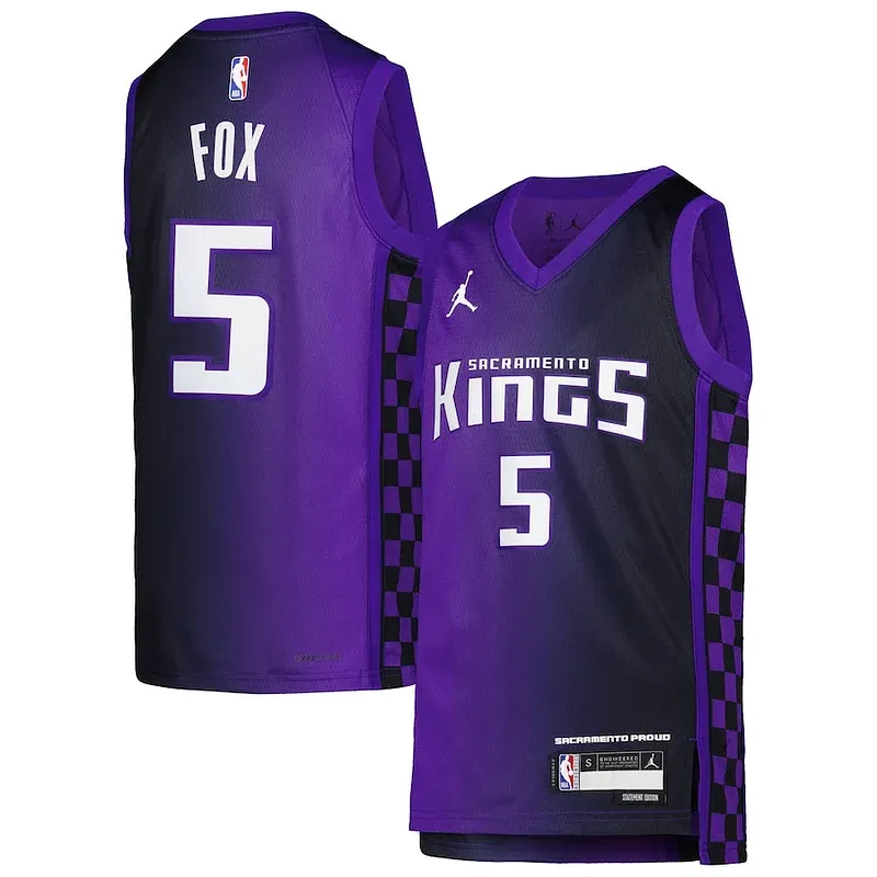 De'Aaron Fox SAC Swingman Jersey - stylish Basketball - Statement