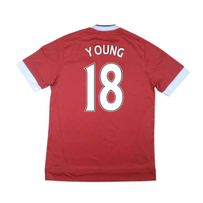 Manchester United 2015-16 Home Shirt (Excellent) (Young 18)