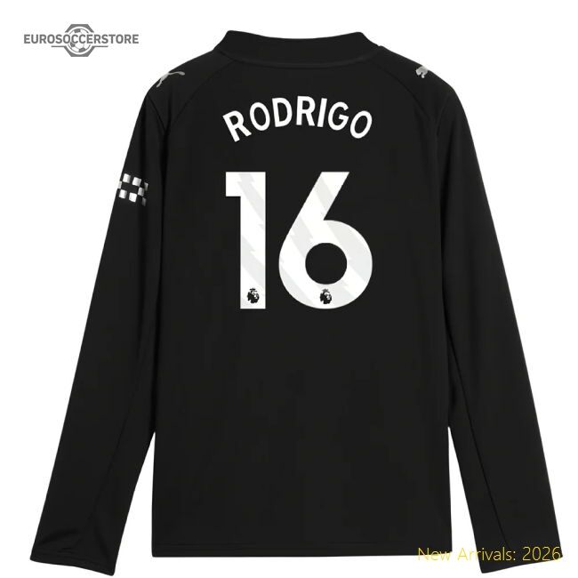 Premium Away Premier League Team Rodrigo Jersey 2025-2026 Comfortable