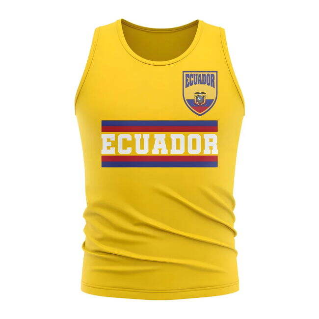Ecuador Soccer Team Contemporary Home Game Jersey (1)