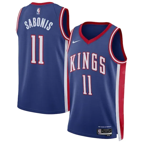 Domantas Sabonis SAC Swingman Jersey - fashionable Basketball - Blue