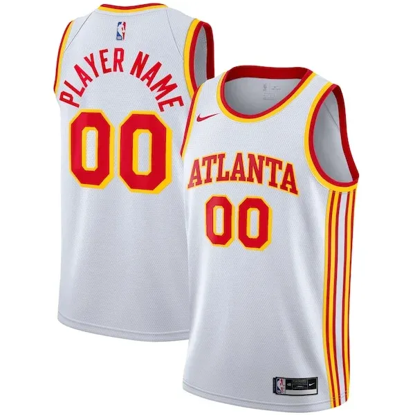 Atlanta Hawks ATL Swingman Jersey - genuine team-jersey - White