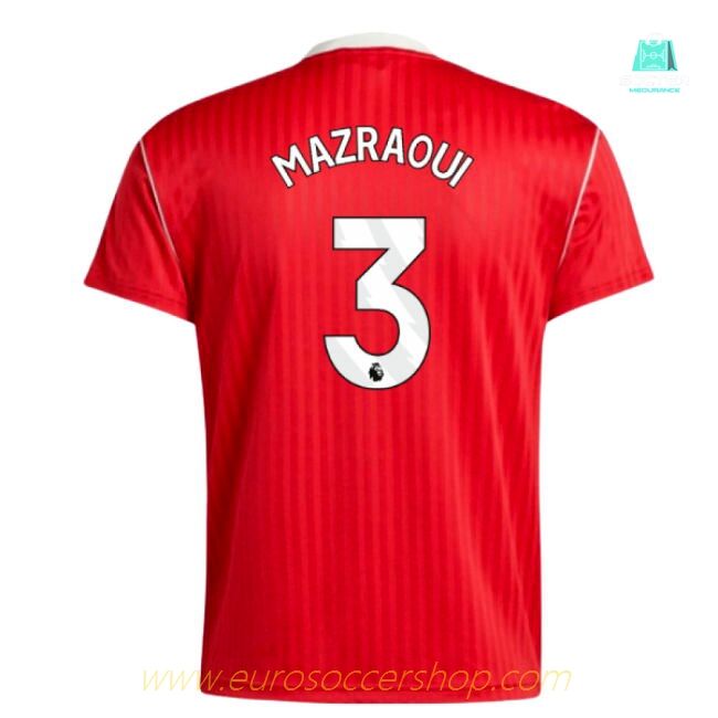 Manchester United Terrace Icons Shirt (Red) (Mazraoui 3)