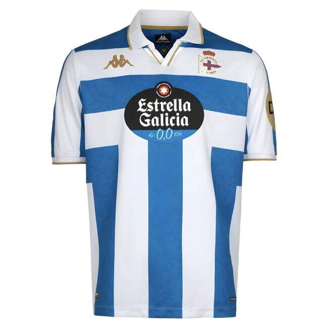 2025-2026 Deportivo La Coruna Home Shirt