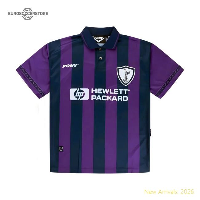 1995-1996 Tottenham Hotspur Away Pony Retro Shirt - Collectors Item