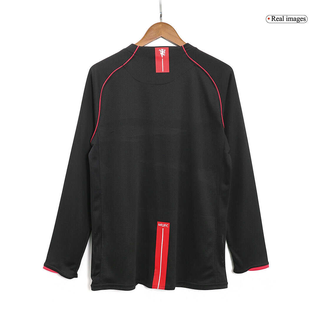 Vintage Soccer Jersey Manchester United Away Long Sleeve 2007/08