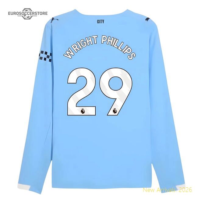 First-class Home Premier League Team Wright Phillips Jersey 2025-2026