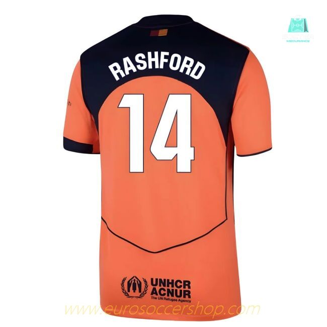 2025-2026 Barcelona Third Shirt (Rashford 14)