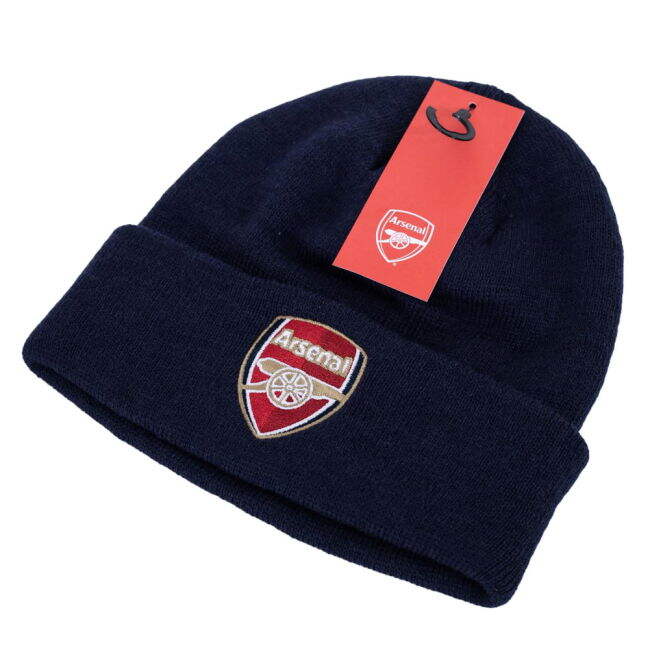 Women's Arsenal FC Navy Cuff Beanie