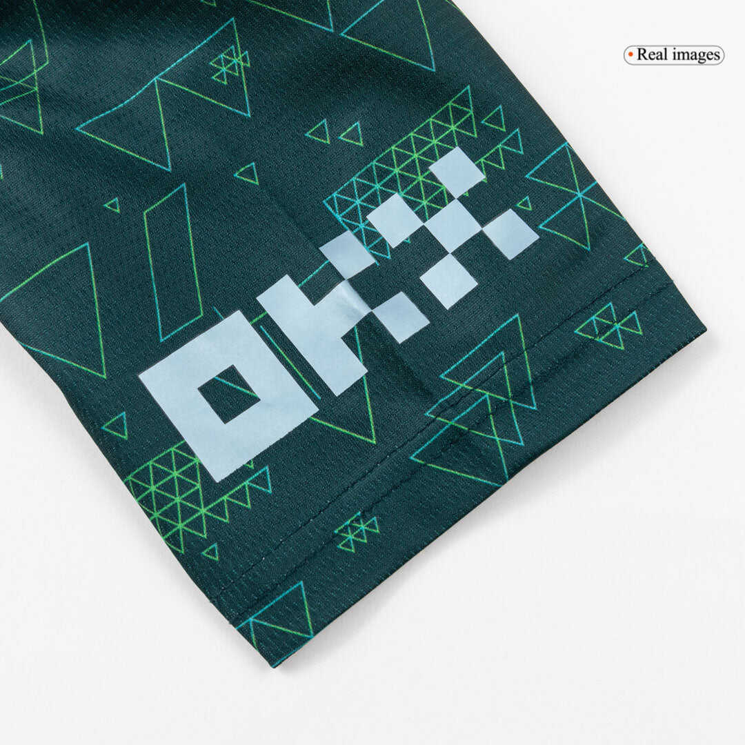 Manchester City Fourth Away Kids Soccer Jerseys Kit 2025/26