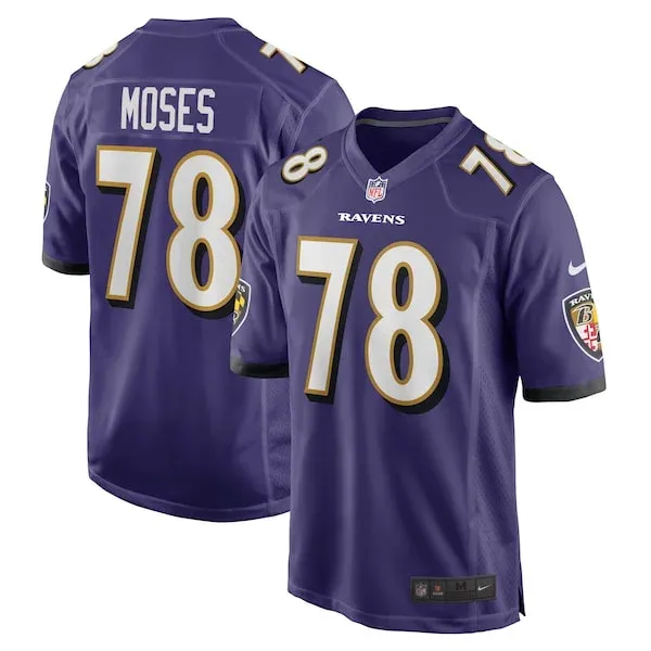 Performance Baltimore Ravens Game Jersey - Premium Purple NFL Fan J...