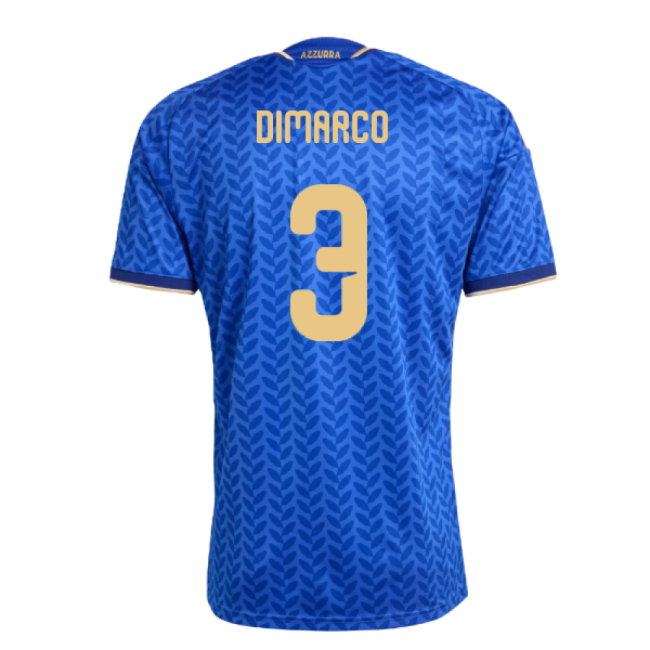 Latest Comfortable Italy Home Soccer Jersey (Dimarco 3)