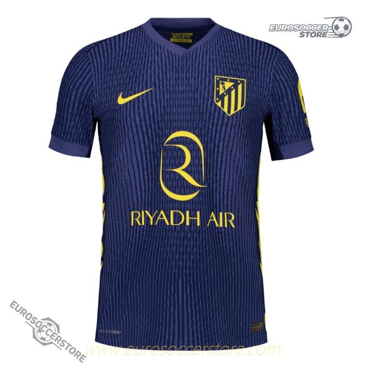 Atletico Madrid 25-26 UEFA Champions League Away Football Jersey (Player Edition)