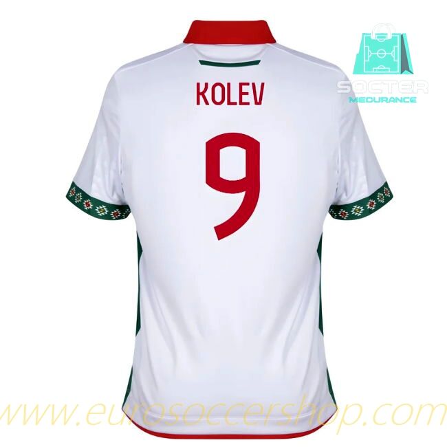 2025-26 Edition Bulgaria Home Football Shirt (Kolev 9)
