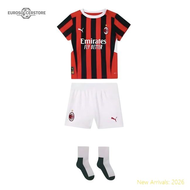 Pro-level Home Ac Milan Jersey 2024-2025 Comfortable Comfortable
