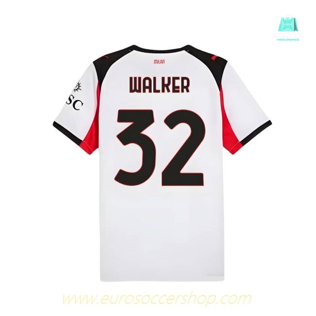 2025-2026 AC Milan Away Shirt (Walker 32)
